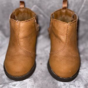 OshKosh Brown Glitter Ankle Boots (Toddler)